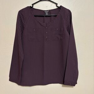 Women’s Mauve Eddie Bauer Blouse Size XS